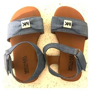 Brand new Michael Kors toddler sandals